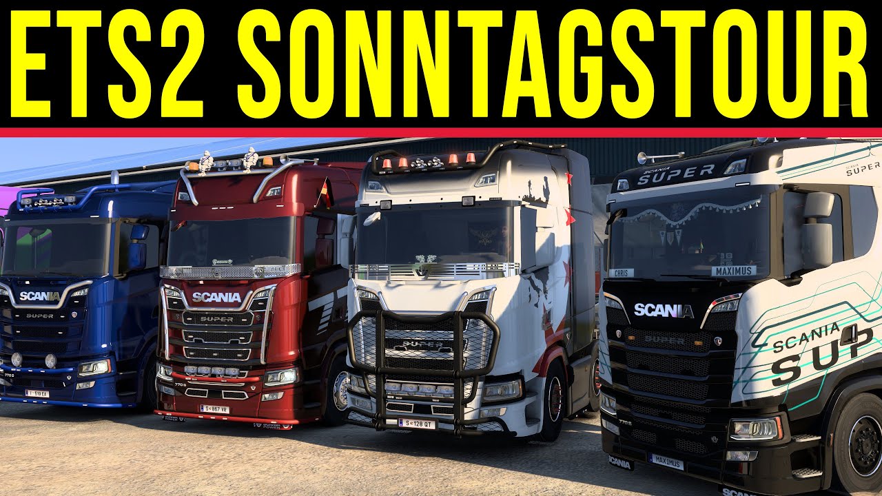 ETS2 CONVOY Nordic Horizons ★ SonntagsTour 🔴 LIVE [3064] EURO TRUCK SIMULATOR 2