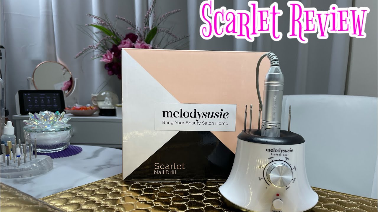 Melody Susie “Scarlet” Nail Drill Review~Completed a full set/Is it as good as “ they” say??