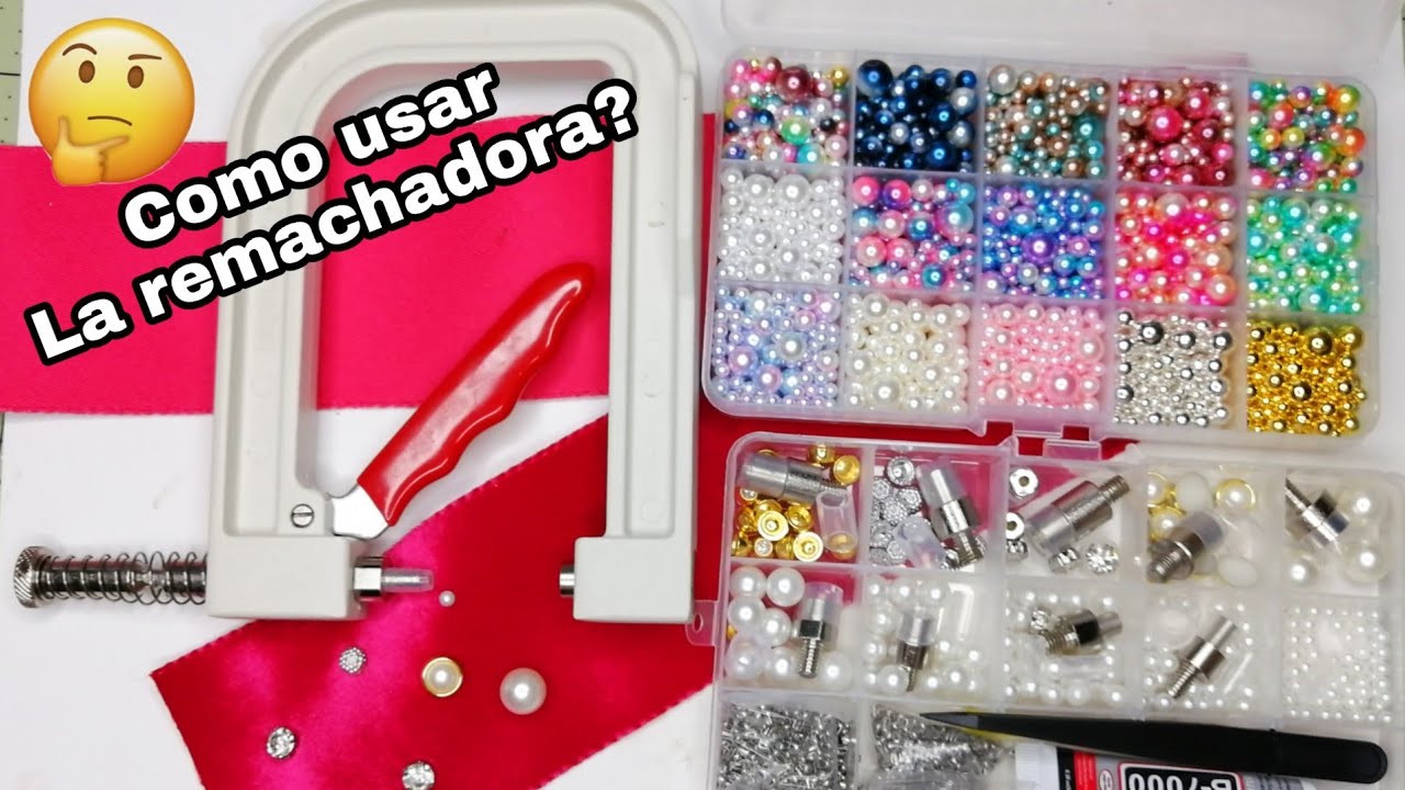 Reseña de Remachadora de pedreria - como se usa