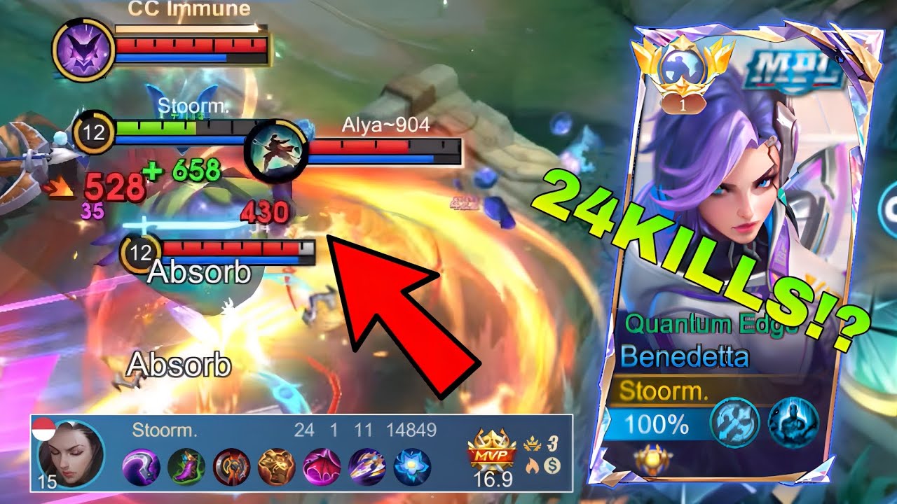 1vs3?? NO PROBLEM!! GLOBAL BENEDETTA 24KILLS GAMEPLAY!!