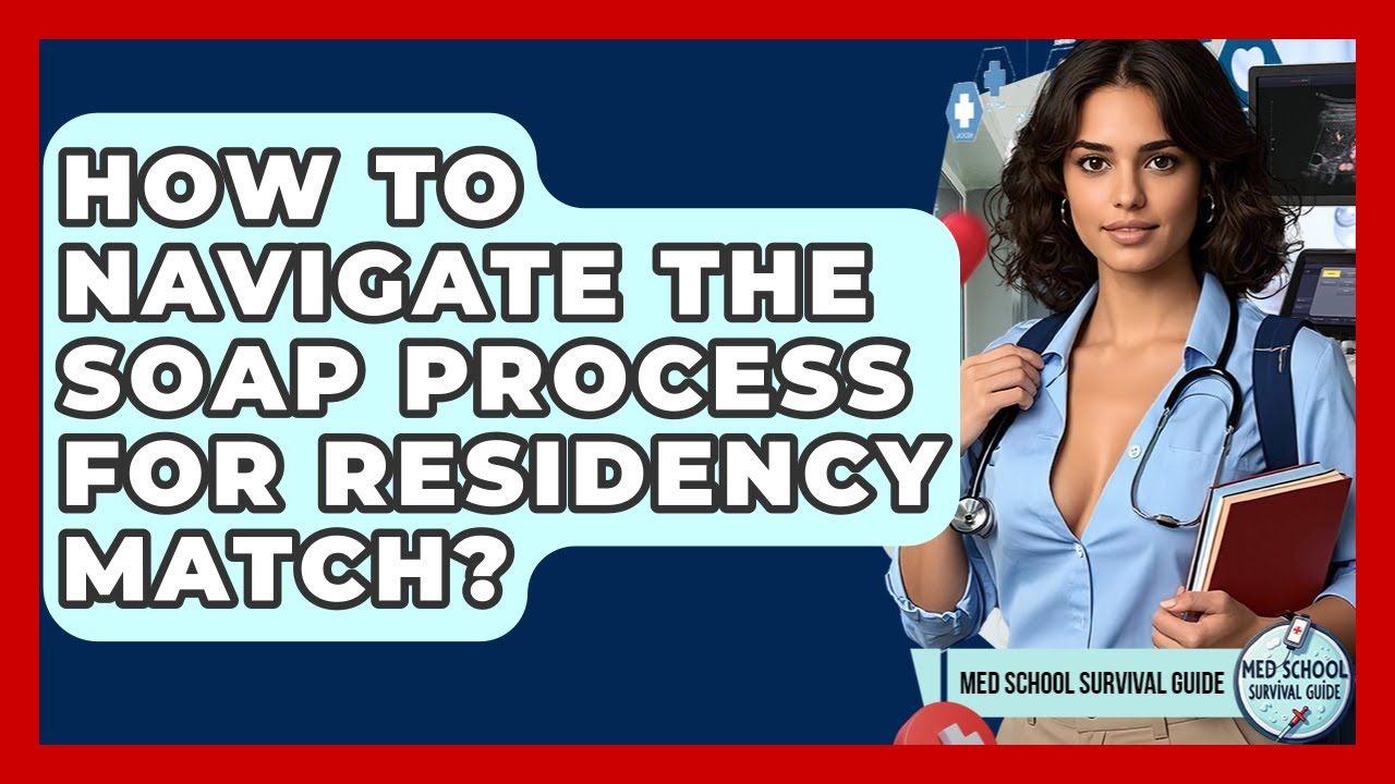 How To Navigate The SOAP Process For Residency Match? - Med School Survival Guide