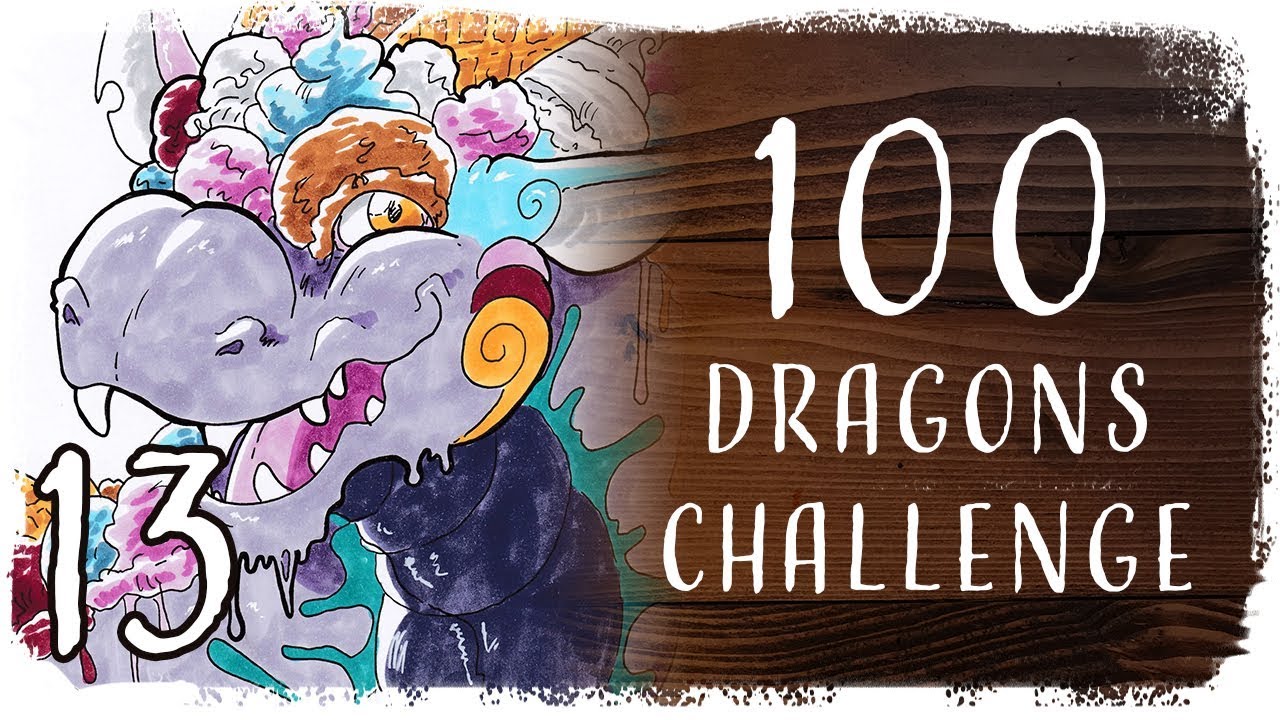 100 Dragons Challenge - 13 | Ice Cream Dragon