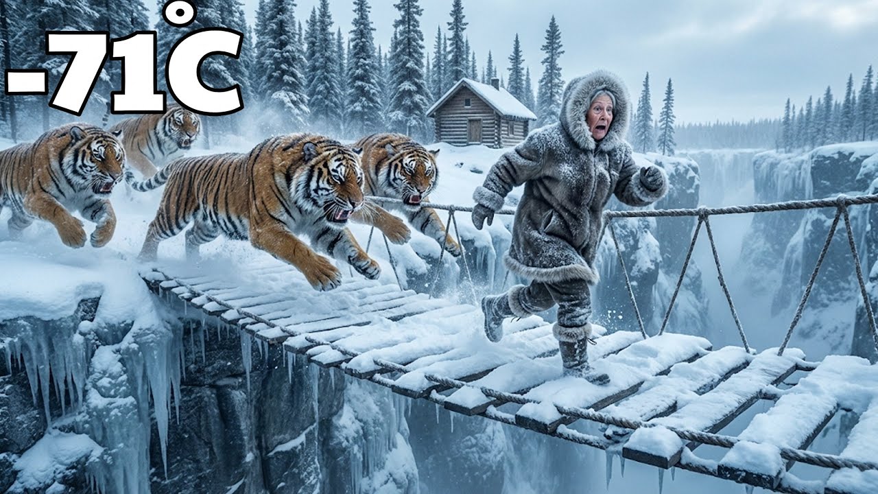 Tiger Stalked: 90-Year-Old Widow’s Terrifying Survival Story on a Cliff | Yakutia Survival