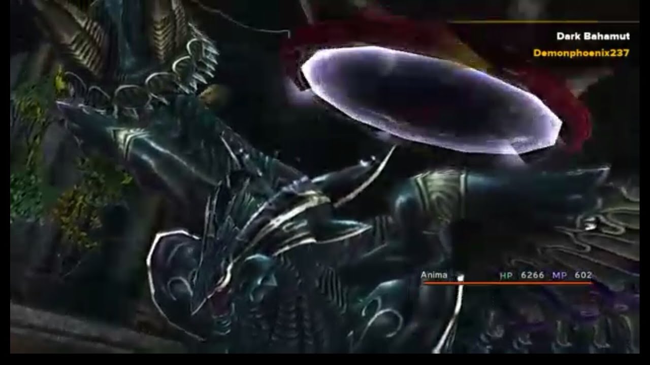 Final Fantasy X: Dark Bahamut: прохождение 9999HP с 85 удачей