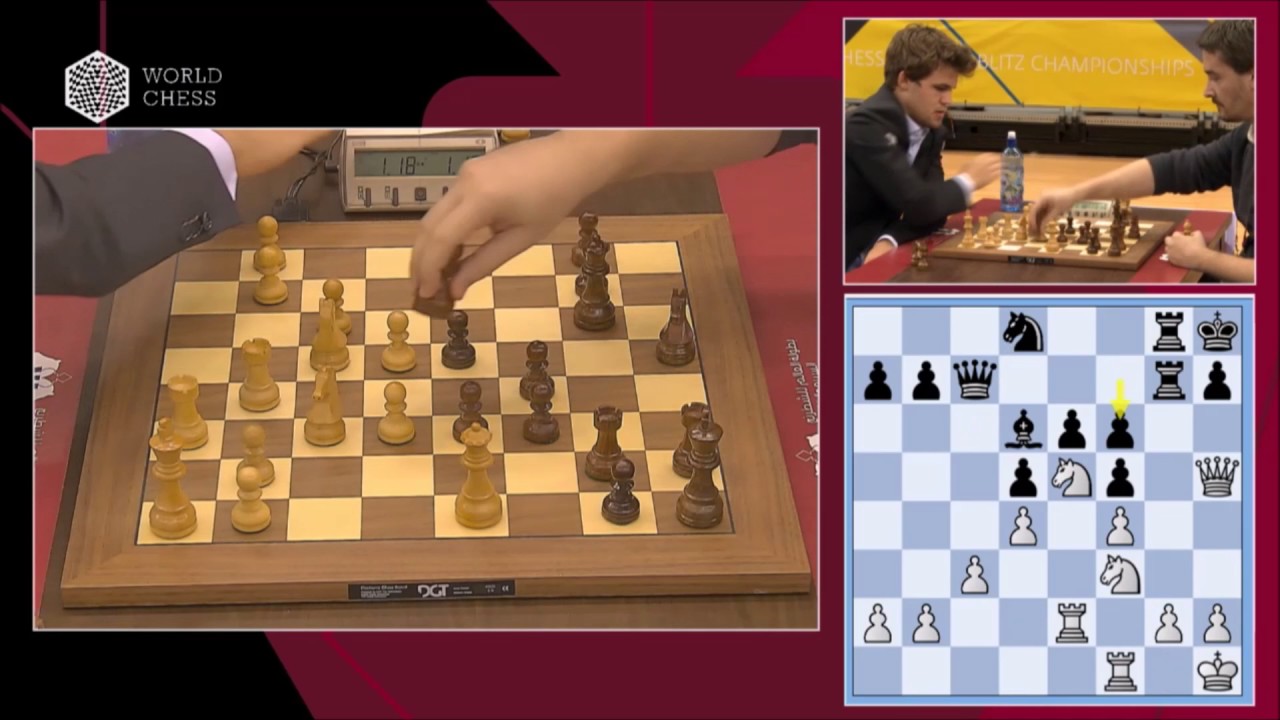 M. Carlsen - A. Morozevich. Blitz