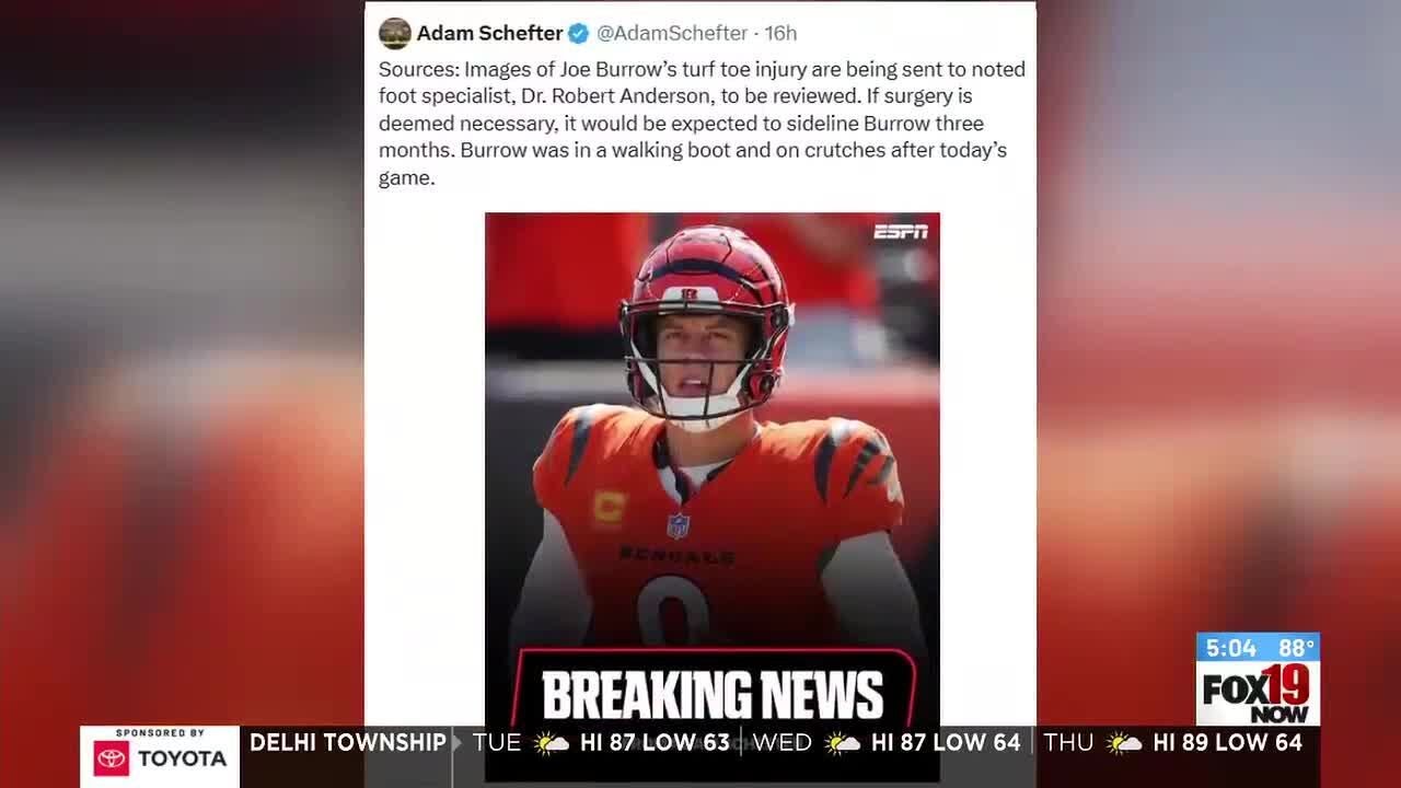 Joe Burrow Injury: What is turf toe