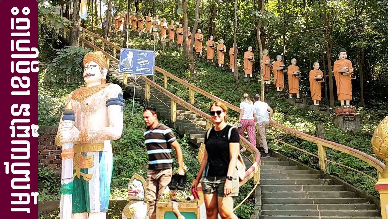 Cambodia Kratie Trip: Most Popular Tourist Sites, Wooden Wat, 100 Pillar Pagoda, Dolphin | ក្រចេះ