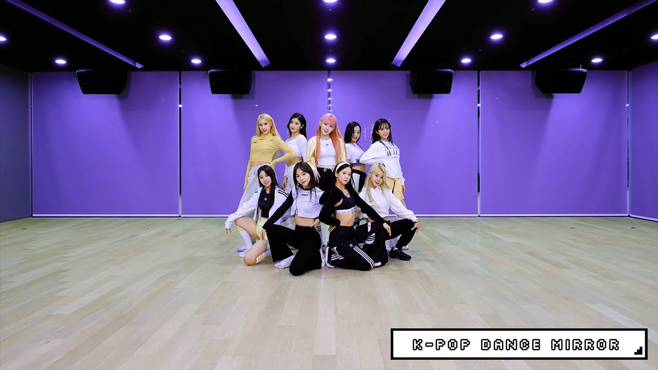 Kep1er - 'WA DA DA' Dance Practice (Mirrored)