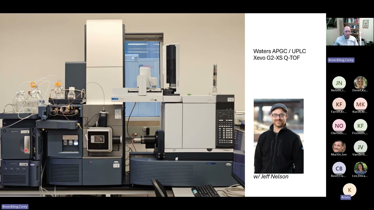 Corey Broeckling - Metabolomics: An update on ARC instrumentation and informatics resources