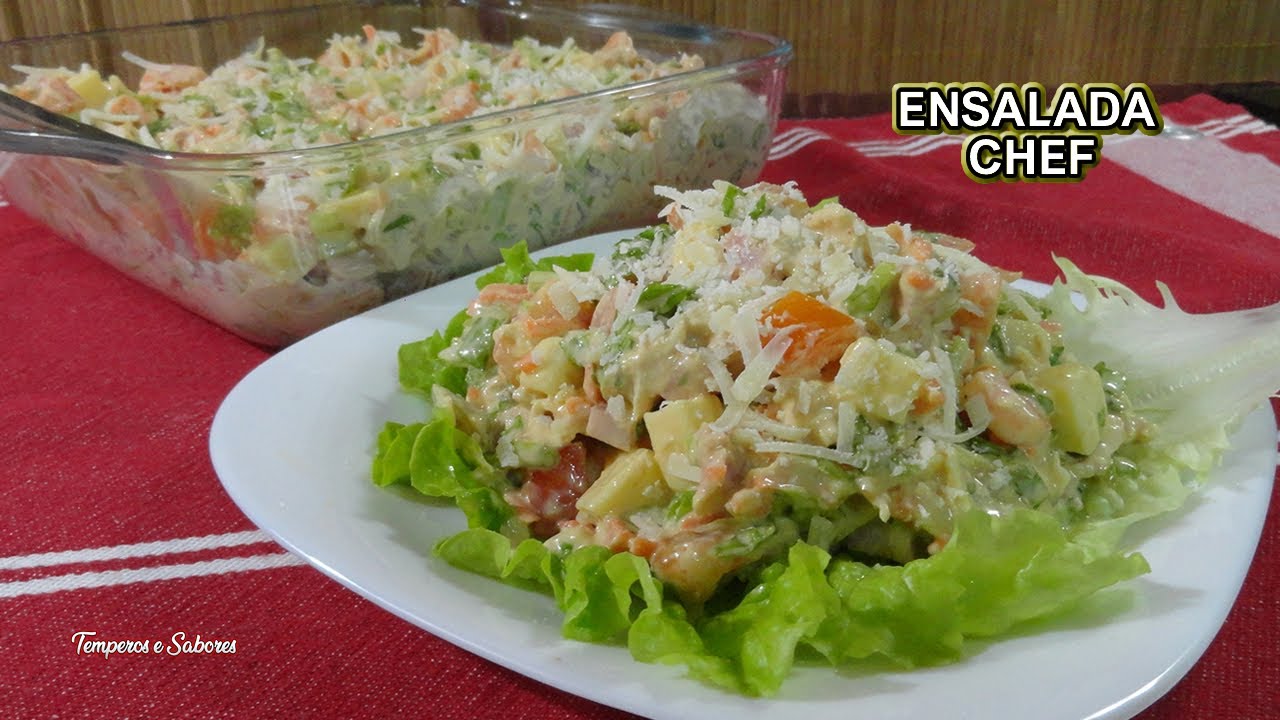 ENSALADA CHEF Un Manjar de Dioses