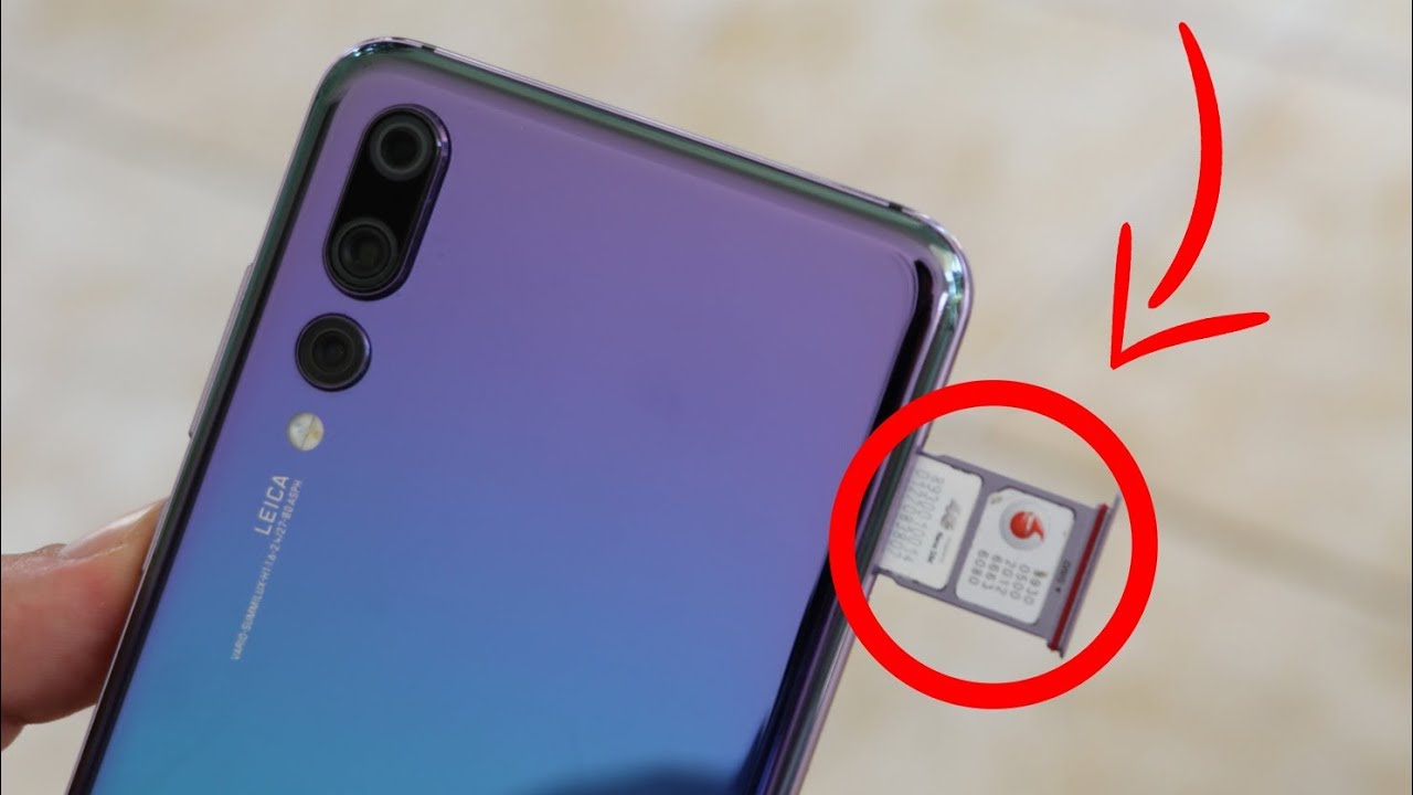How Huawei P20 Pro Dual SIM DUOS Work