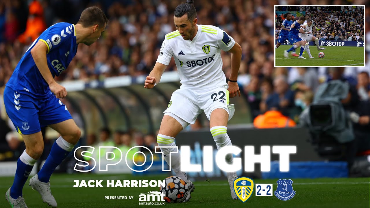 AMAZING Jack Harrison skill to avoid five tackles! | Spotlight | Leeds United 2-2 Everton