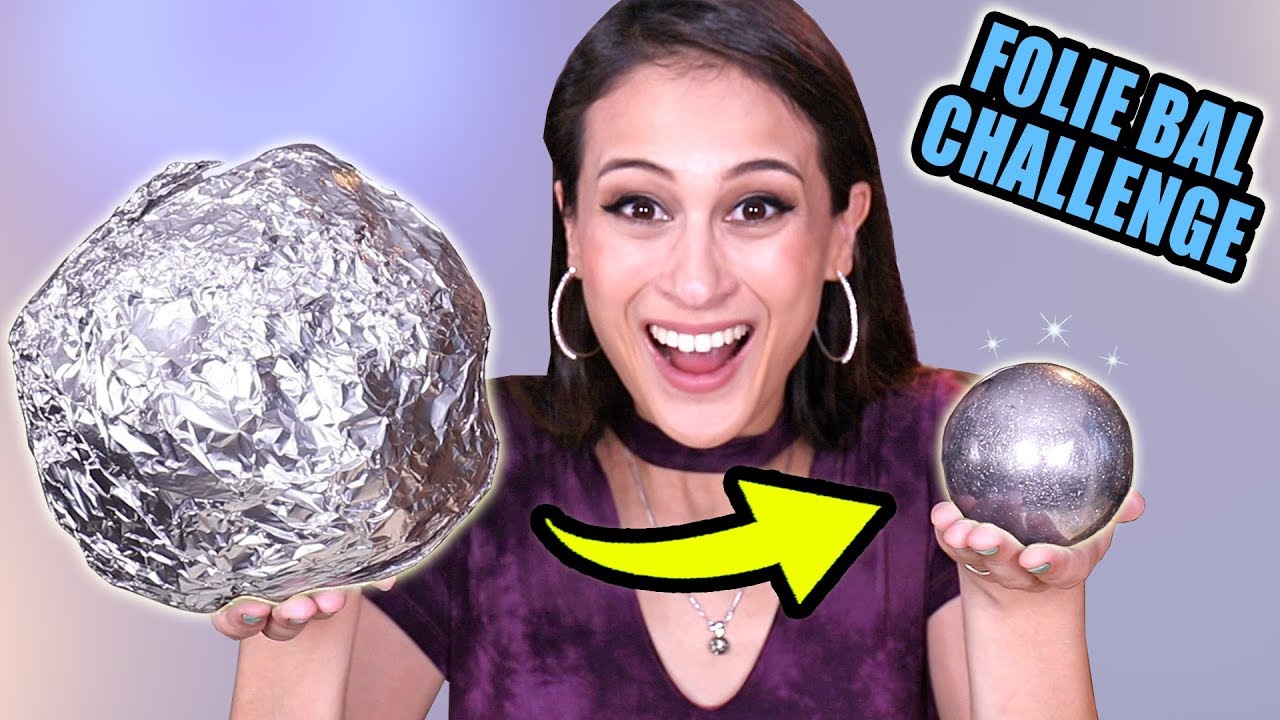 GEKKE JAPANSE ALUMINIUM FOLIE BAL CHALLENGE!