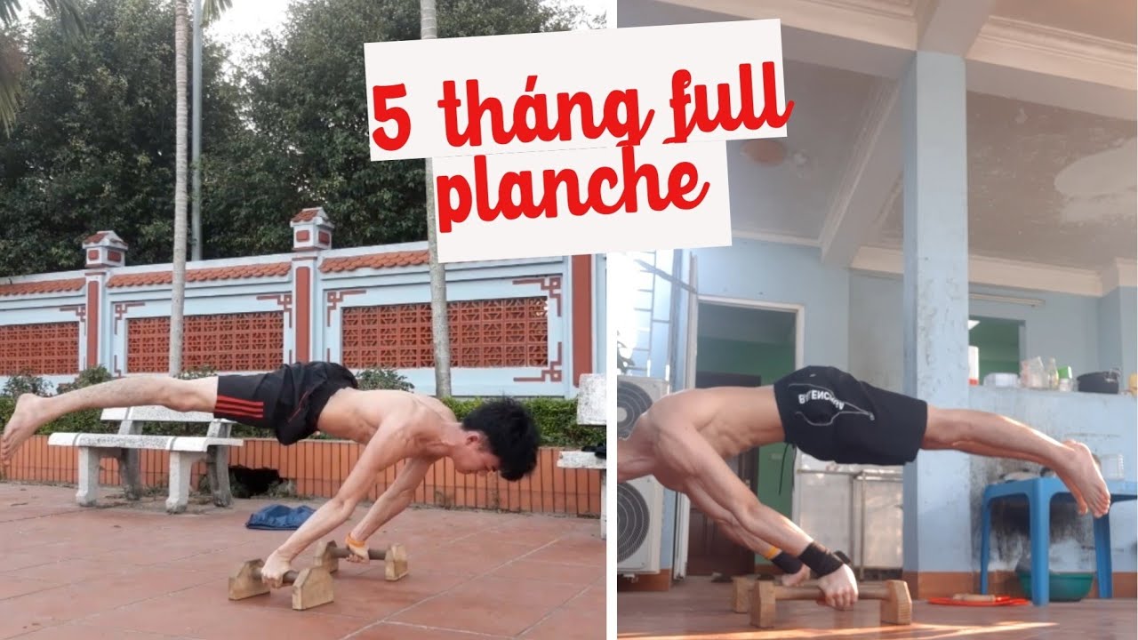 5 tháng full planche / Planche progression