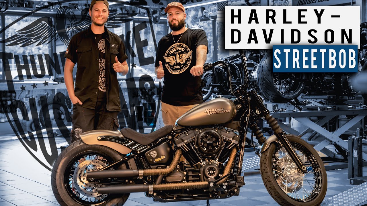Exhaust wrap for Timo's Bike - Harley-Davidson Street Bob