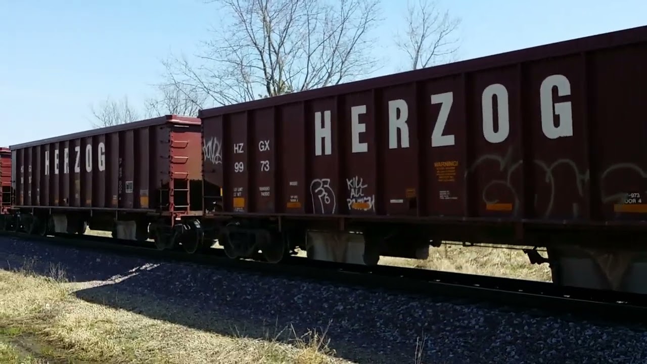 Canadian Pacific Ballast Train at Madison, Wisconsin