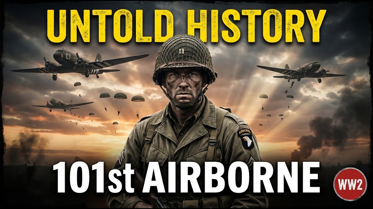 Fall Asleep To | The Complete History of the 101st Airborne Division | WW2 Relaxing War Documentary