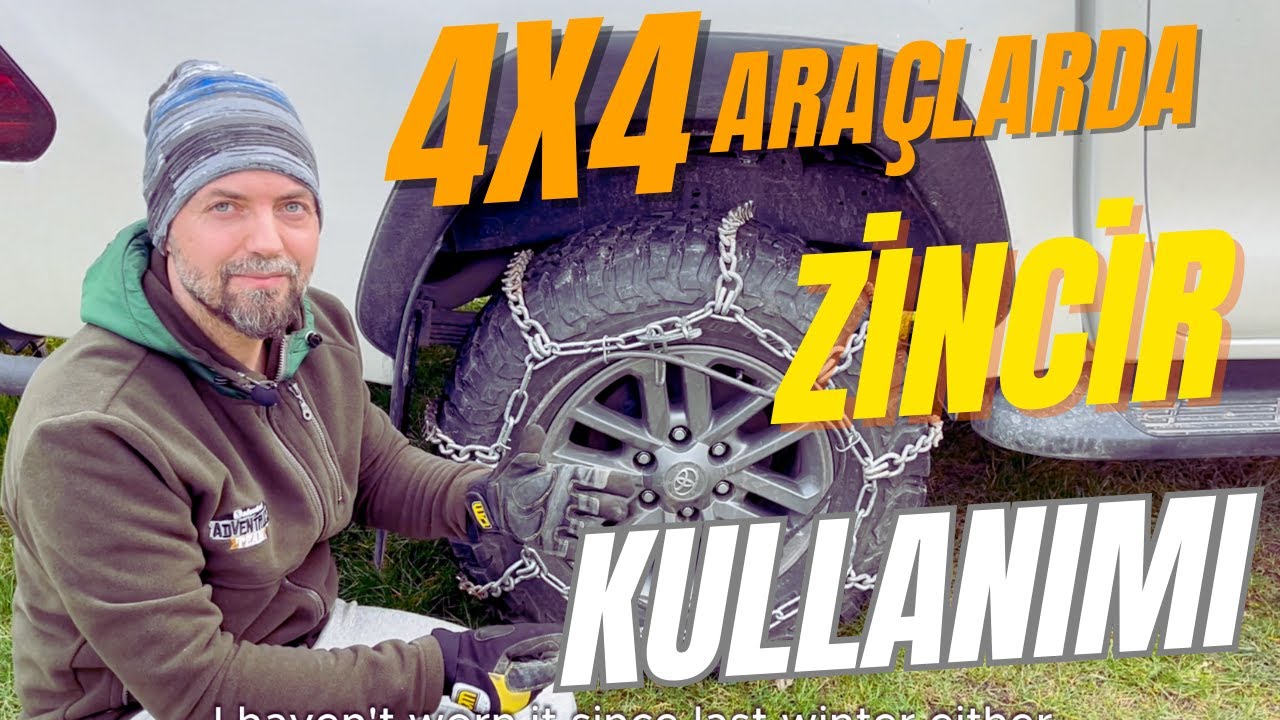 4x4 Araçlarda Kar Zinciri Nasıl Kullanılmalı? | Hilux Üzerinde Anlatım