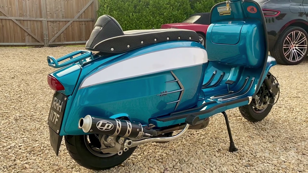 Lambretta JET200 Casa SSR250, Only covered 500 miles since built.£11995 PX Welcome.