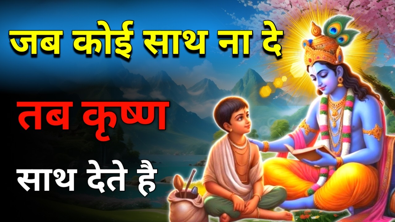 जब अकेले पड़ जाओ, तो इसे सुनना ।Krishna Motivational Speech | Krishna Vani Geeta Saar #krishna