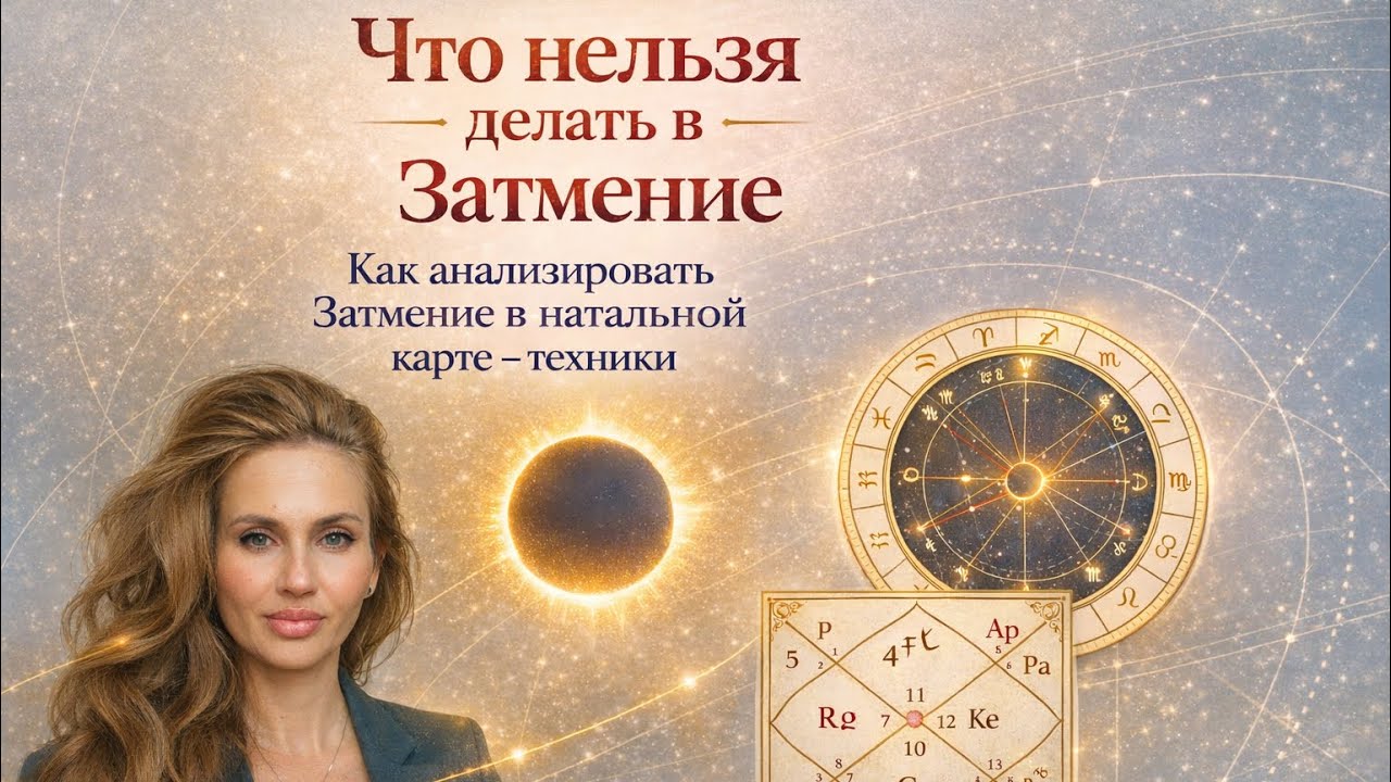 Затмения в натальной карте как анализировать. 