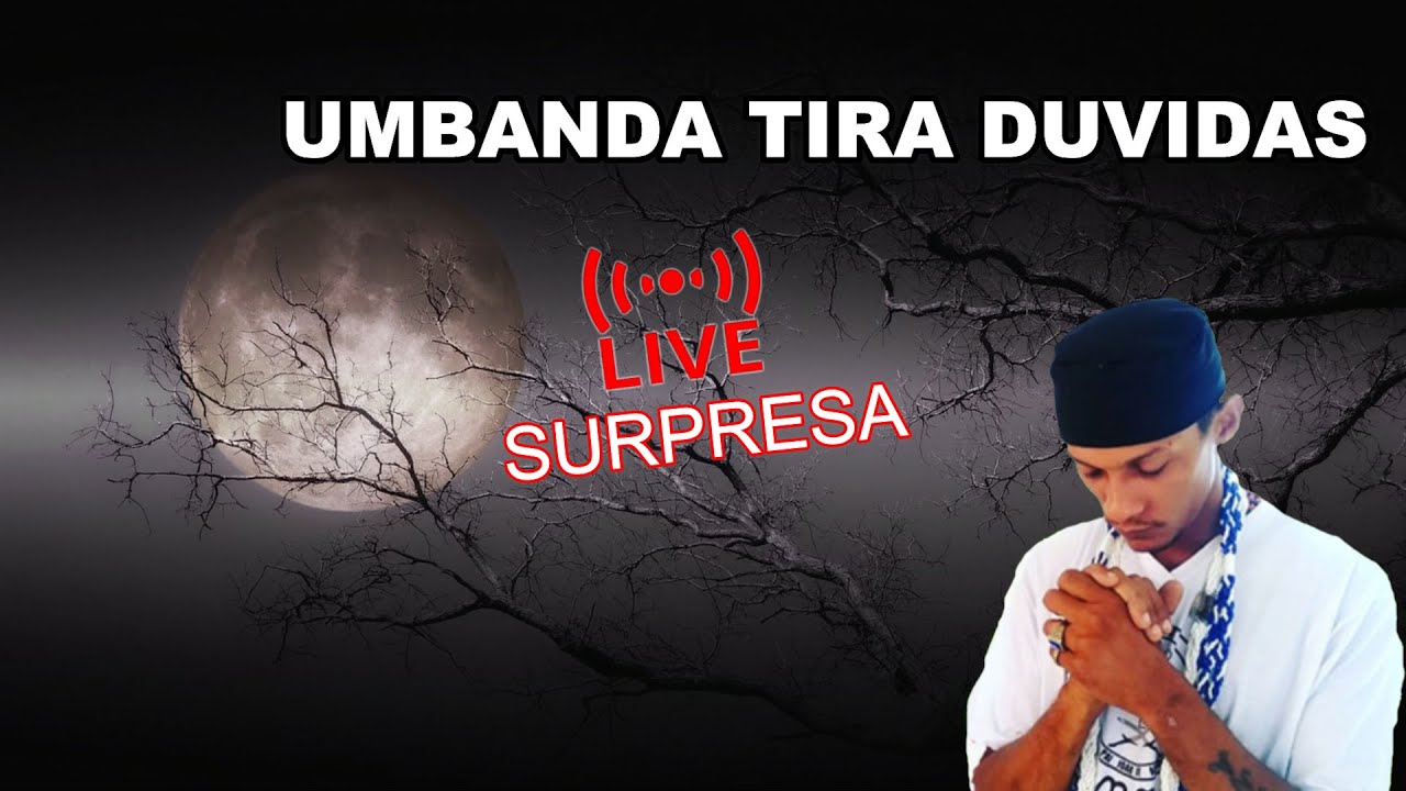LIVE UMBANDA SURPRESA.... PATRICK DE OXOSSI