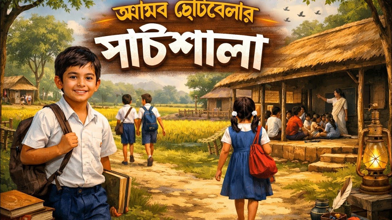 অ/আ/ক/খ কোথায় শিখেছি ? এখন কেমন আছে আমার ছোটবেলার সেই পাঠশালা?