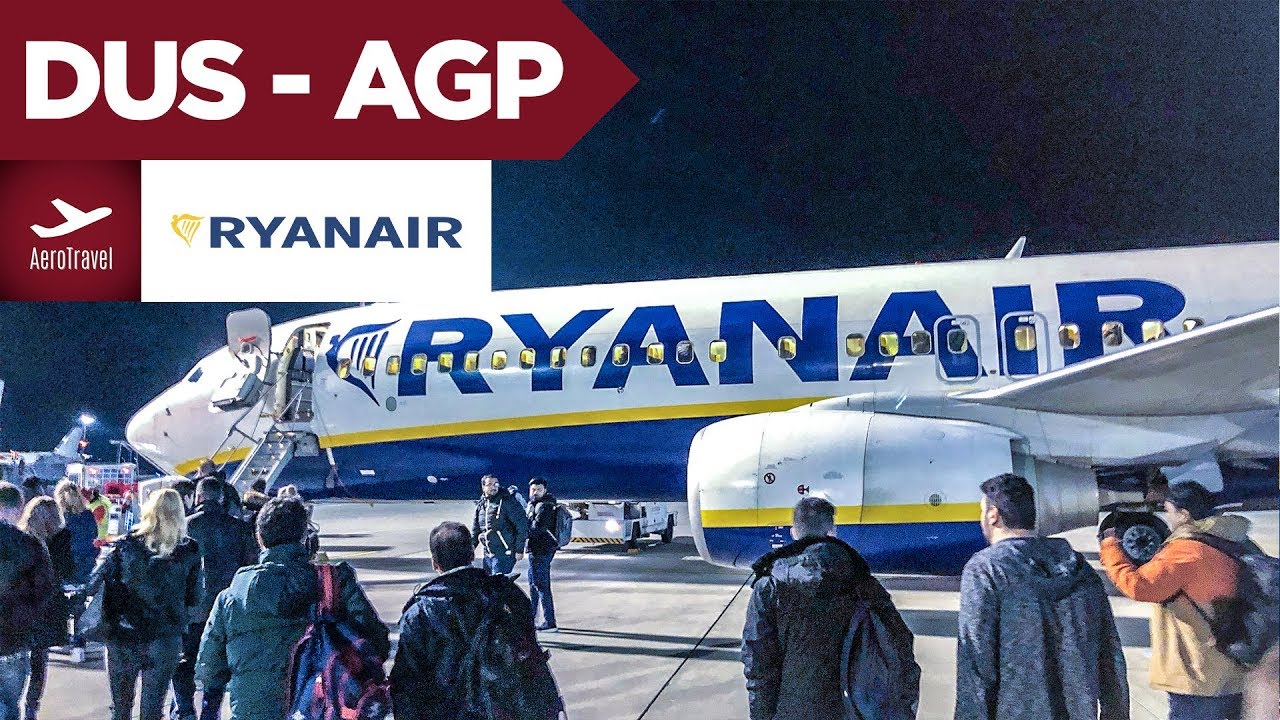 RYANAIR | TRIPREPORT | FR4699 | DÜSSELDORF - MALAGA | 4K UHD | 11,99 € FLIGHT | BOEING 737-800
