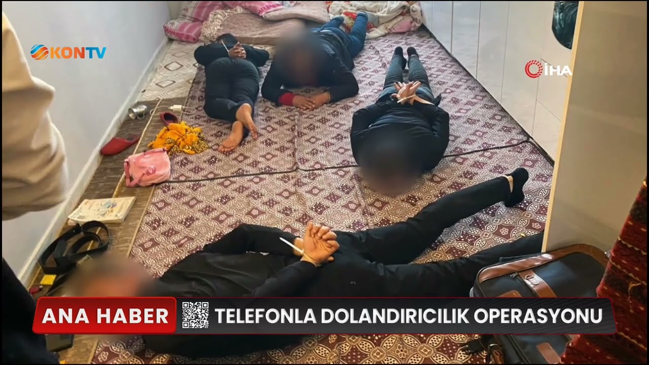 Telefonla dolandırıcılık operasyonu