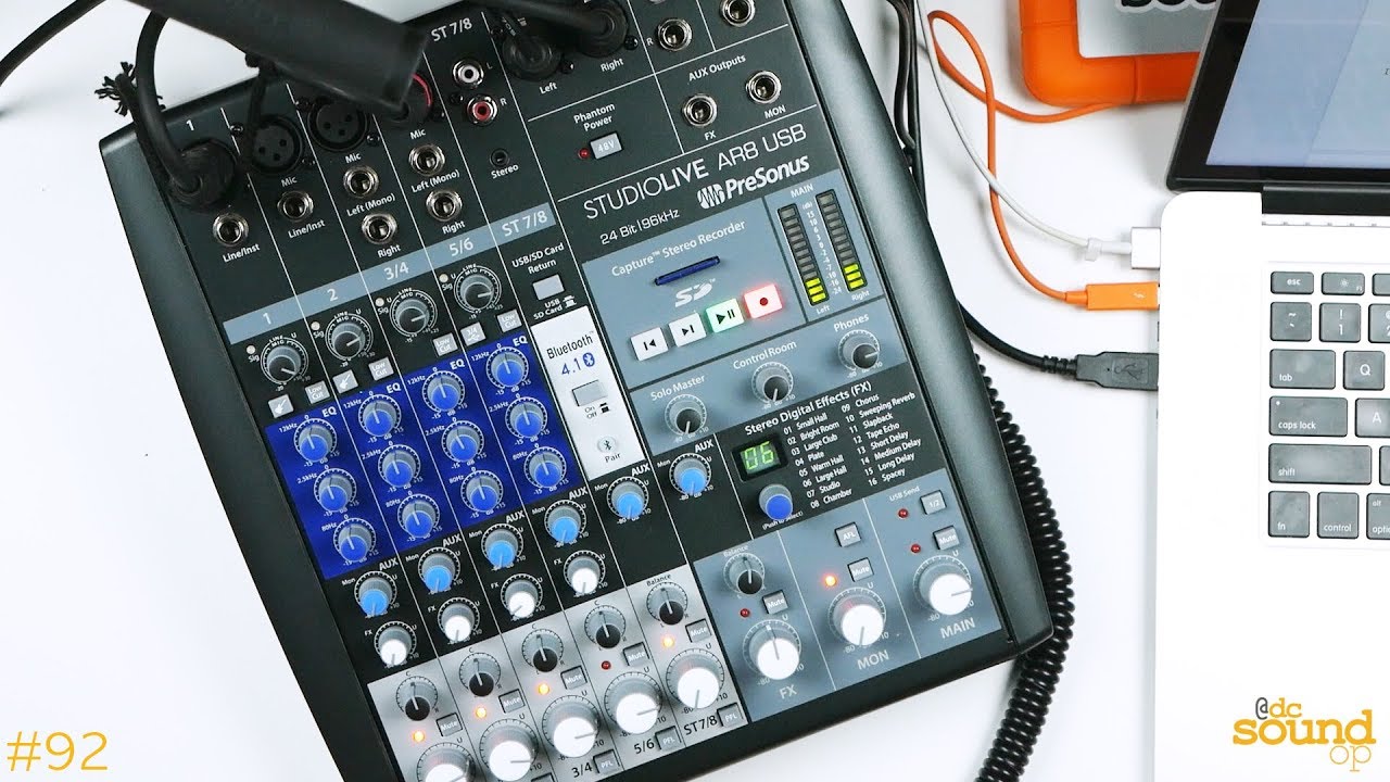 PreSonus StudioLive AR8 USB First Look