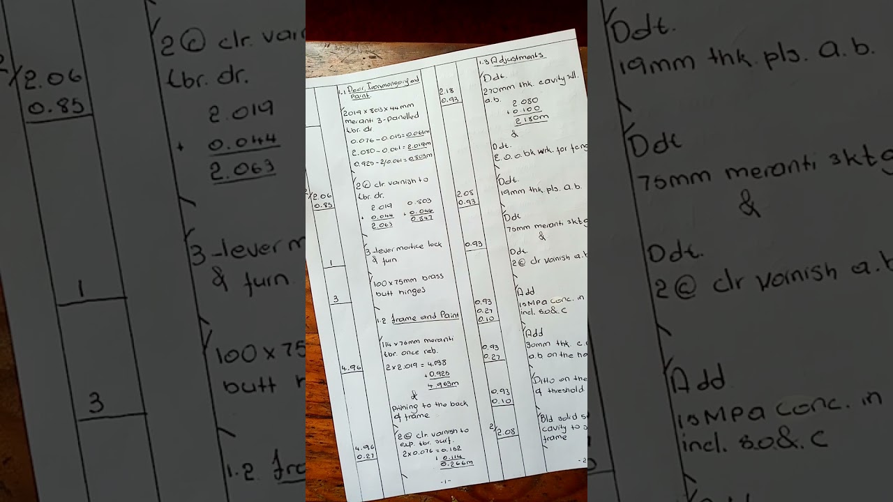 Door Opening plan N4