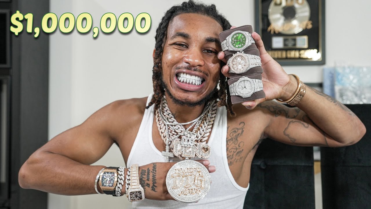 DDG MILLION DOLLAR JEWELRY COLLECTION!!