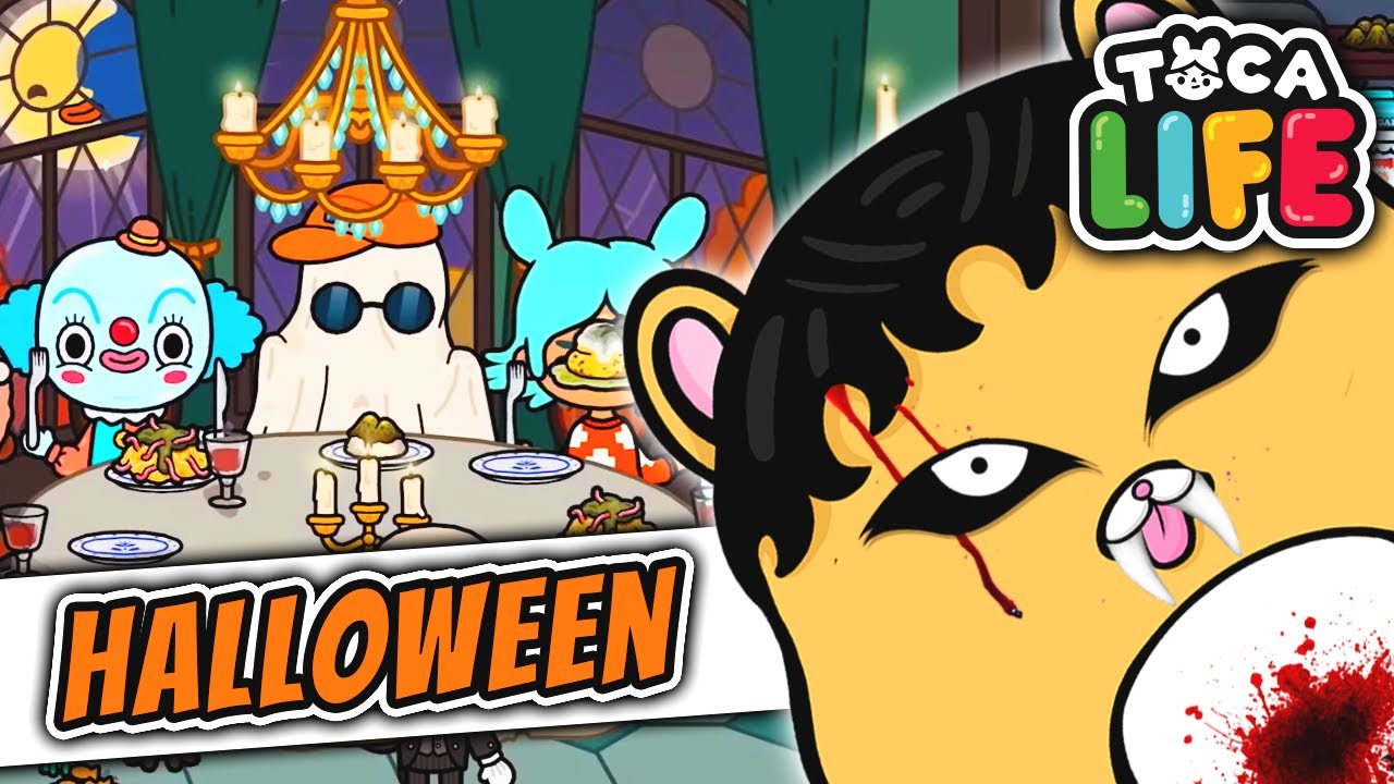 CHOMIK ŚWIR i DOM STRACHÓW HALLOWEEN w Toca Boca Life World