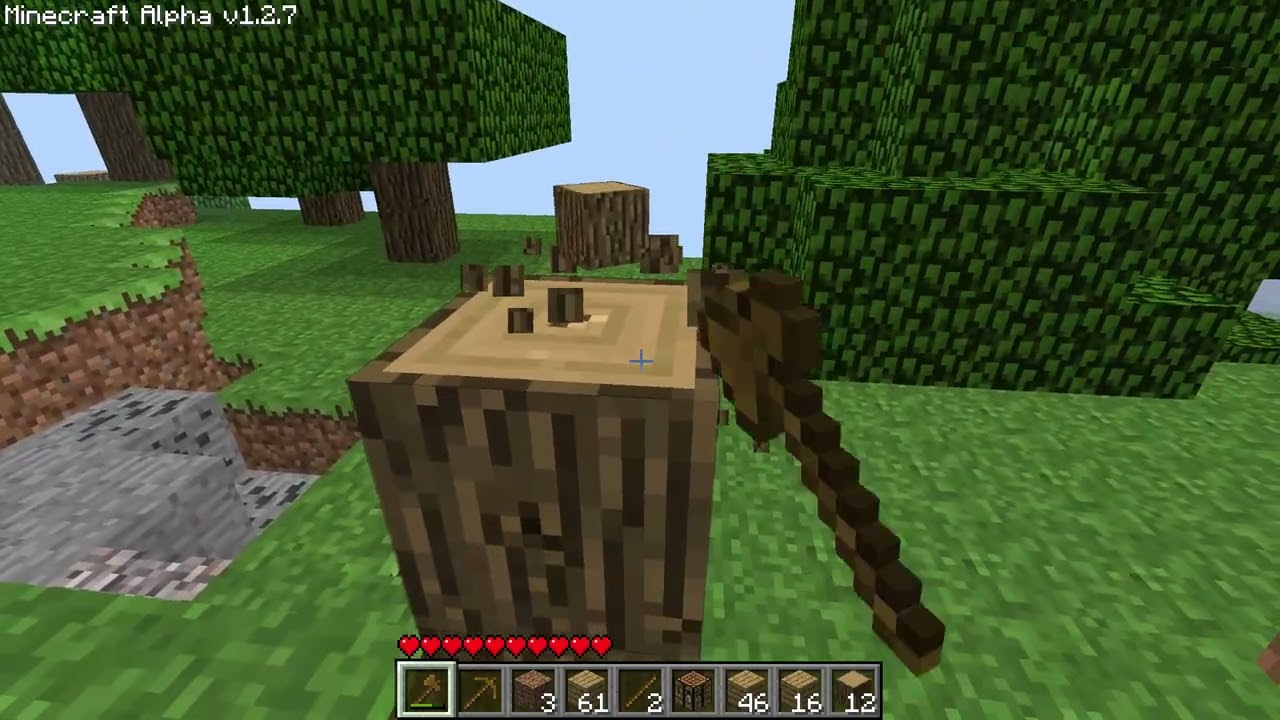 Exploring old minecraft!