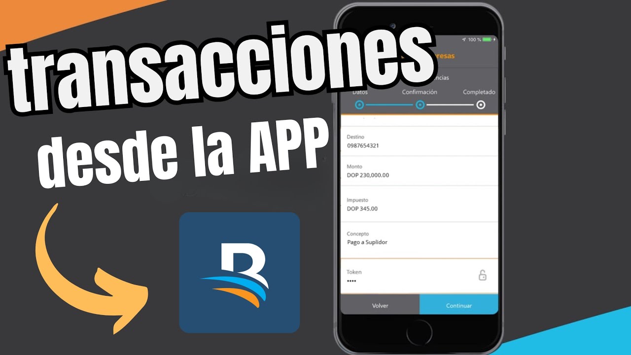 Cómo hacer una TRANSFERENCIA en Banreservas desde la App | Paso a Paso