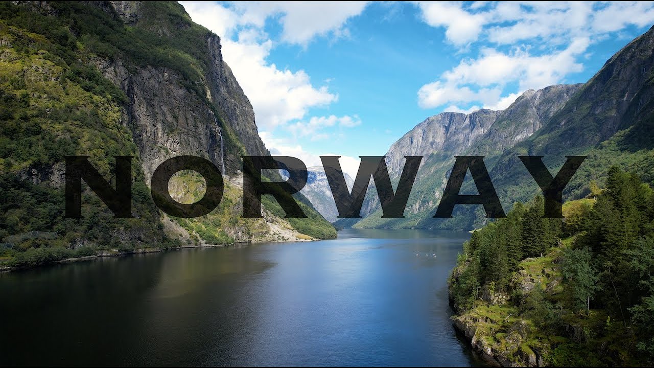 Flying over Norway - Cinematic 4K