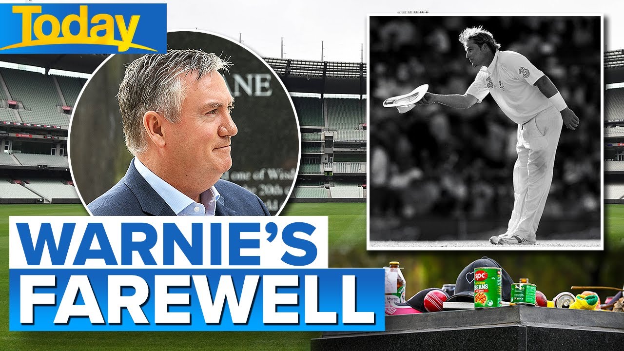 Thousands to pack MCG for Shane Warne’s star-studded state memorial | Today Show Australia