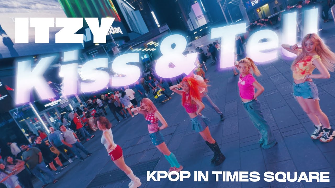 👄[K-POP IN PUBLIC | TIMES SQUARE] ITZY - 'Kiss & Tell' Dance Cover by 404 Dance Crew