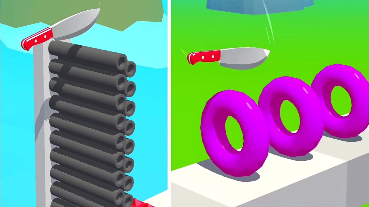 Slice It All Game! Very Satisfying and Relaxing ASMR Slicing Video NEW UPDATE