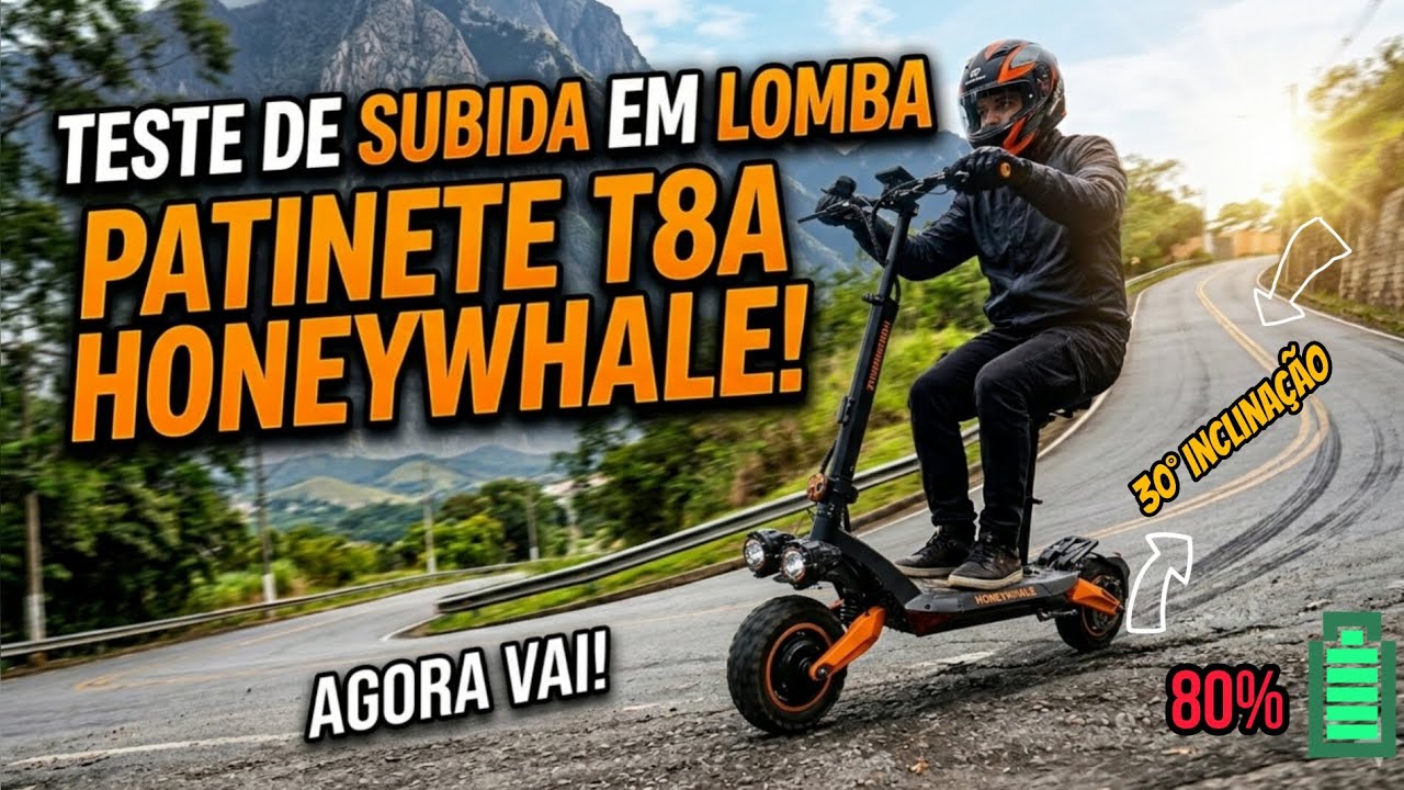 TESTEI o T8A na LADEIRA me SURPREENDEU!!