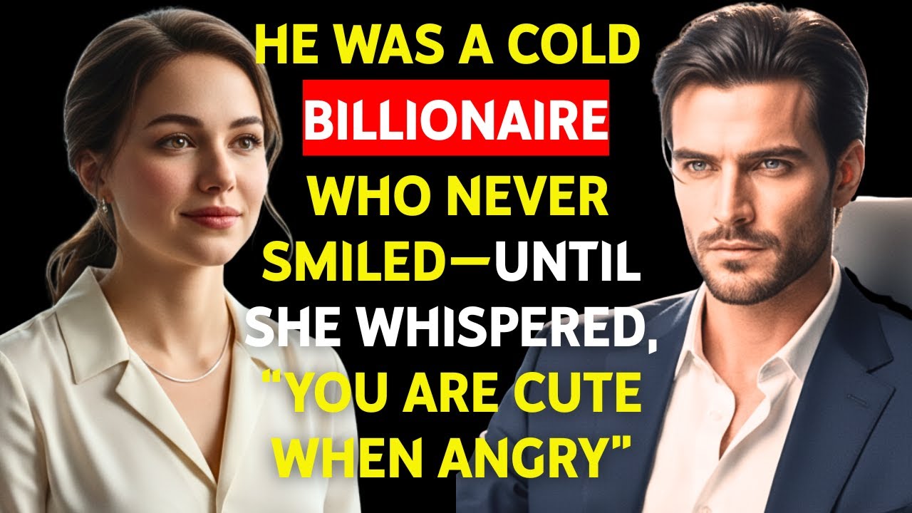 He Was a Cold Billionaire Who Never Smiled—Until She Whispered, ‘You Are Cute When Angry