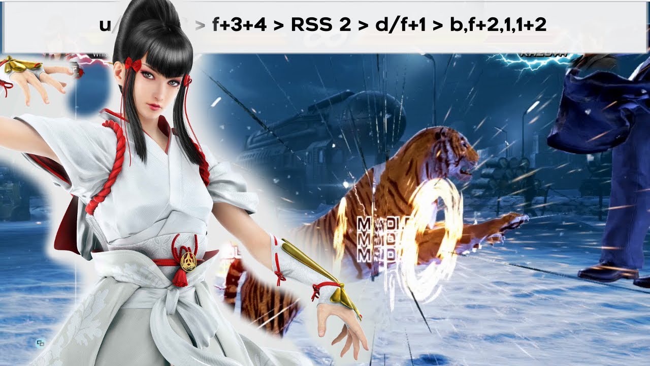 TEKKEN 7 - KAZUMI Combo Tutorial (Advanced)