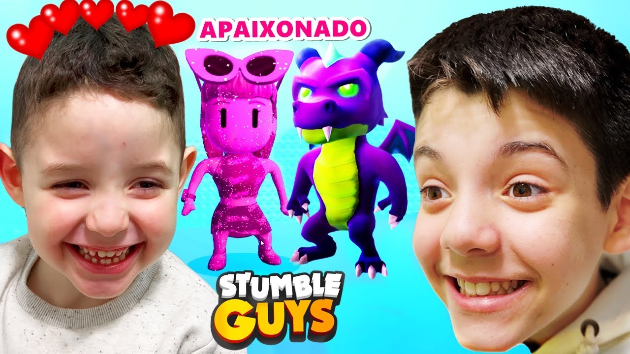 EVENTO DA BARBIE NO STUMBLE GUYS! JOGANDO COM MEU IRMÃOZINHO