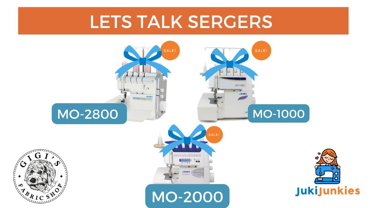 Let’s Talk Sergers! (Sale/ Air Threaders)