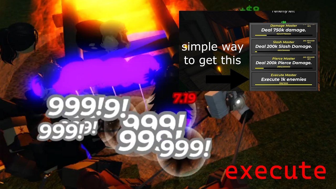 Simple way to get Execute Master | Wave Defense: OVERDRIVE!