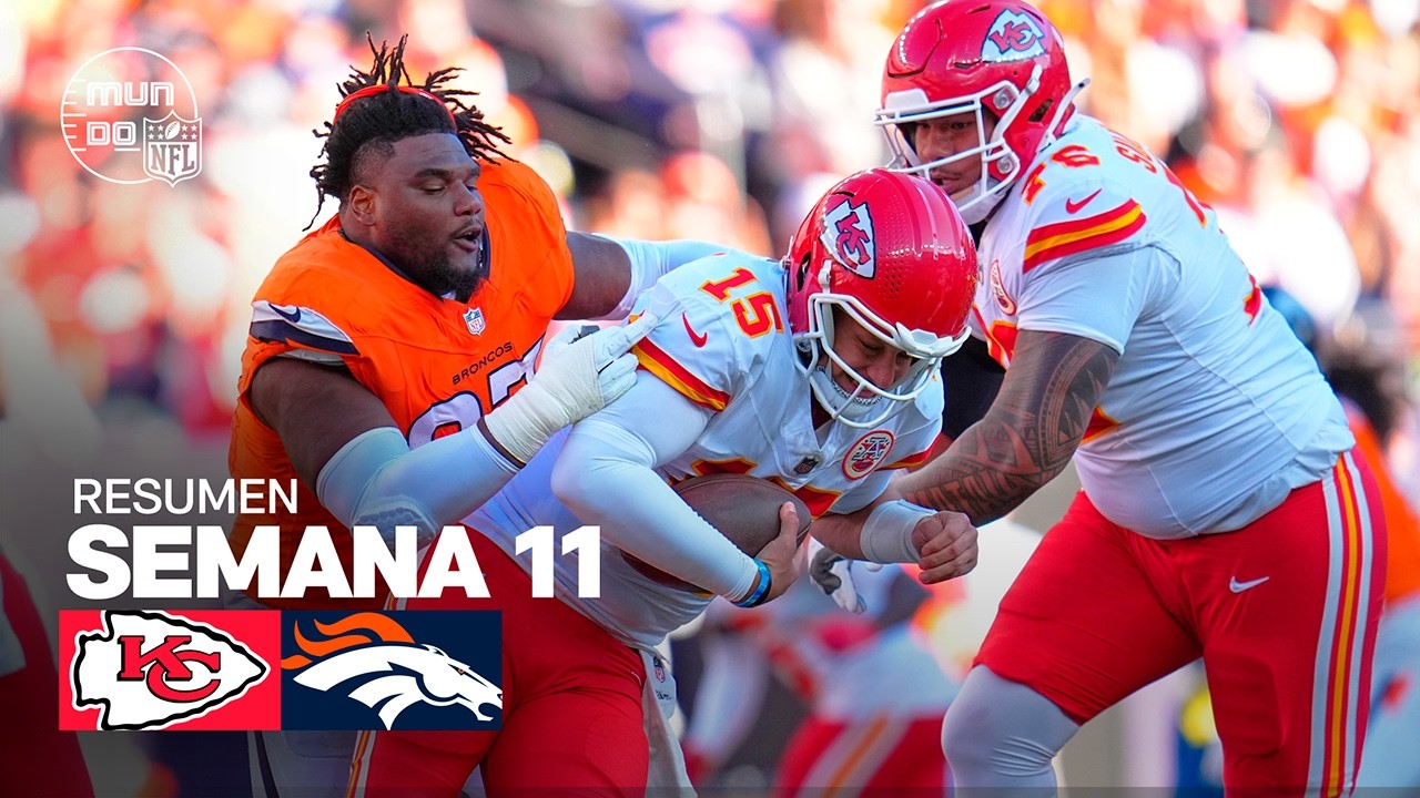 Kansas City Chiefs vs. Denver Broncos | Resumen NFL en español - Semana 11 | NFL Highlights 2025