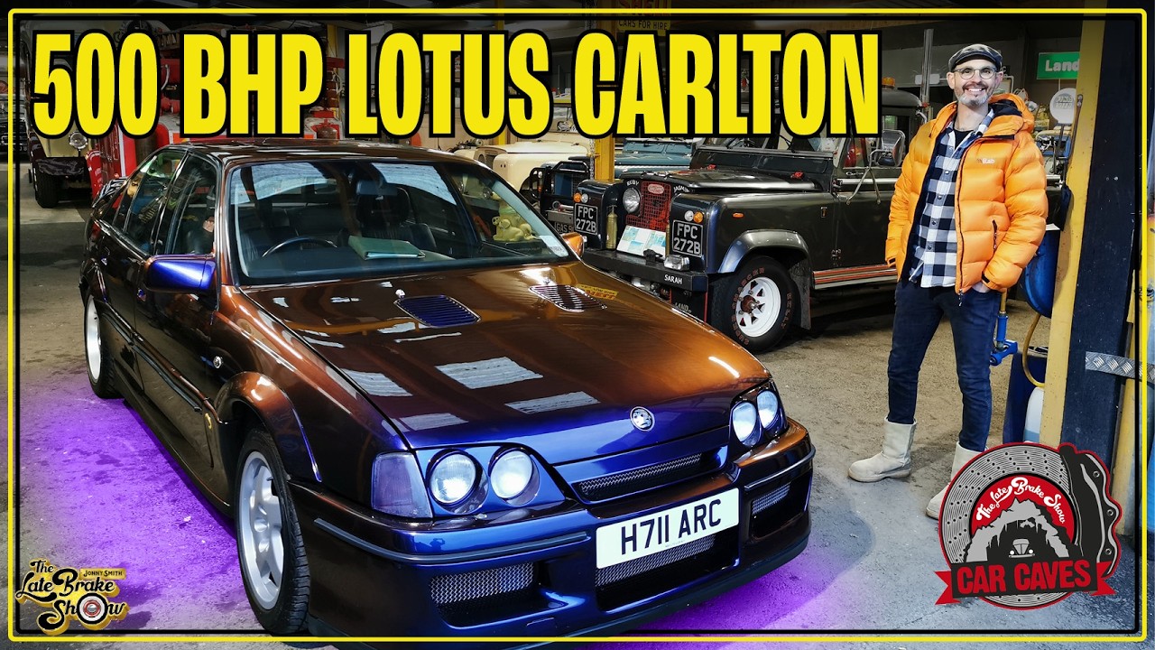 Inside this Incredible Car Cave - Lotus Carltons, Land Rovers and 160 other Classics