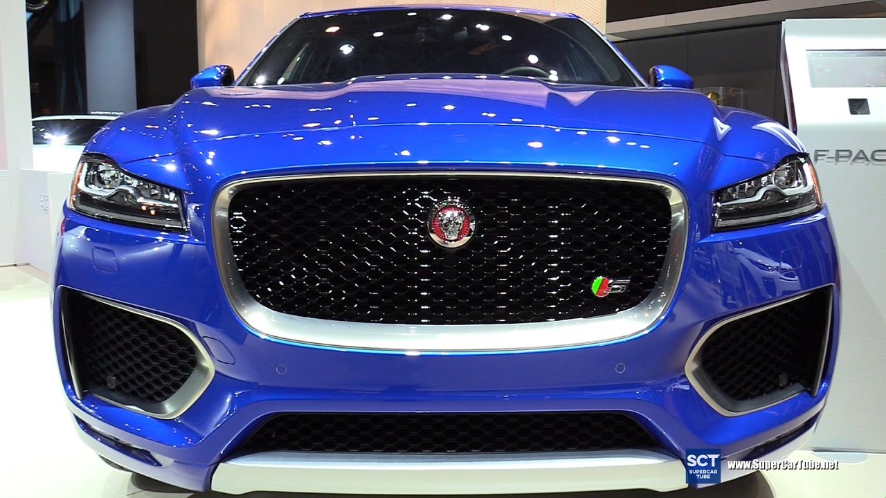 2018 Jaguar F-Pace S AWD - Exterior and Interior Walkaround - 2017 New York Auto Show