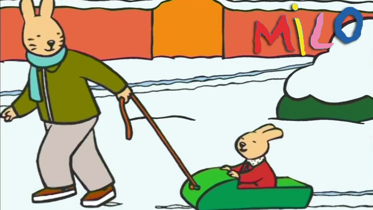 Milo - It's snow time | Cartoon for kids