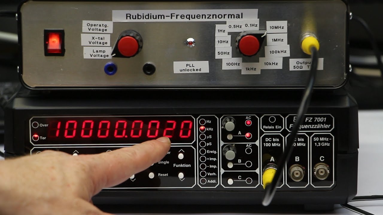 Every Maker should have...[Pt.37]...a Rubidium Frequency Standard